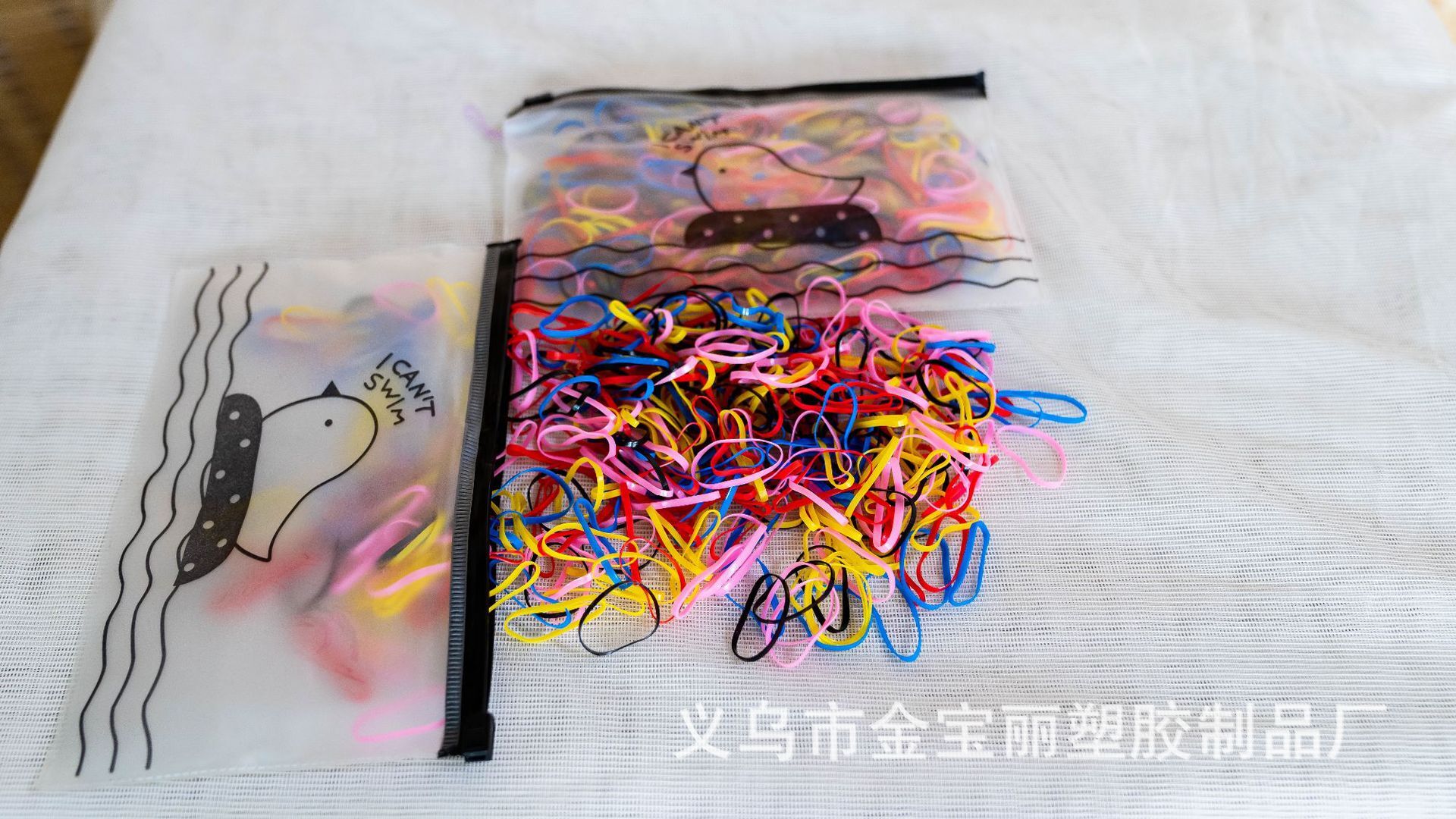 8024 small, gin band baby with hair ropes, colorful hairdresser for girls.