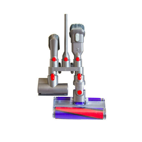 V7 V8 V10 vacuum cleaners, five receiving racks.