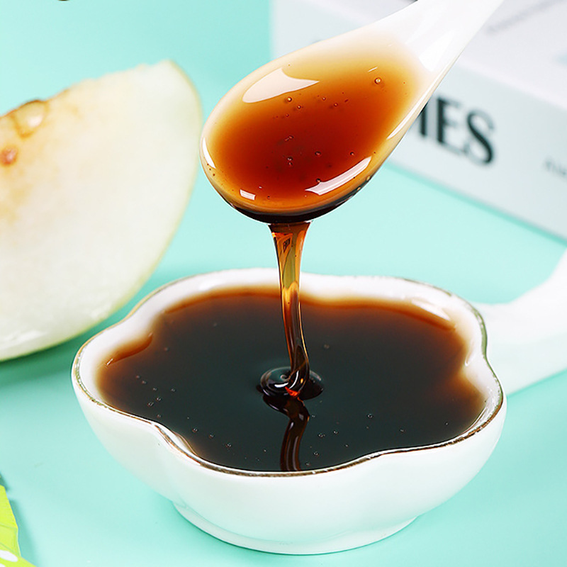 Nó được làm cho một xô bột quả lê.