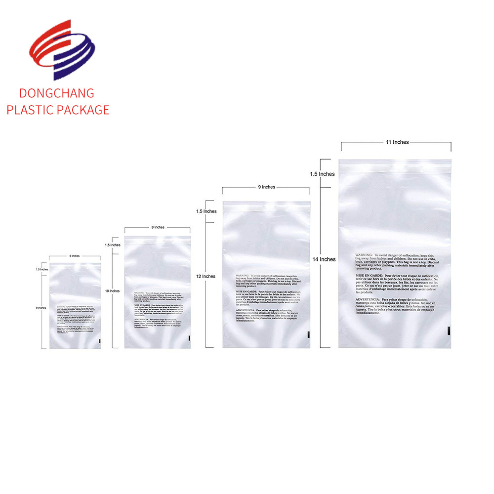Amazon Cross-border Electrician for multi-language suffocation warning bags