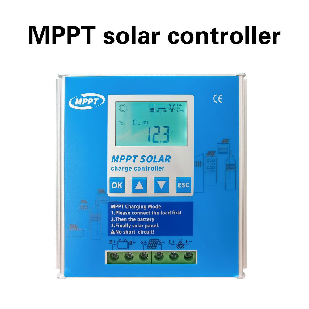 Offical [MPPT Control Control] 10 A20A30A40A ชาร์จ RS485/ GraRS