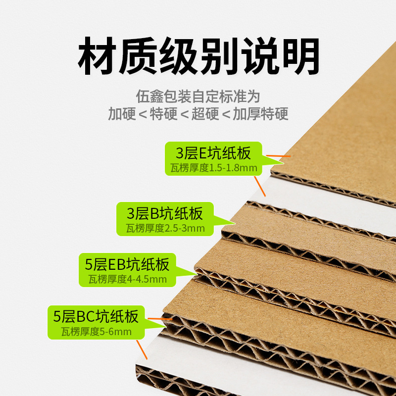 定製飛機盒源頭工廠快遞紙盒摺疊通用包裝數碼服裝打包必備硬紙盒