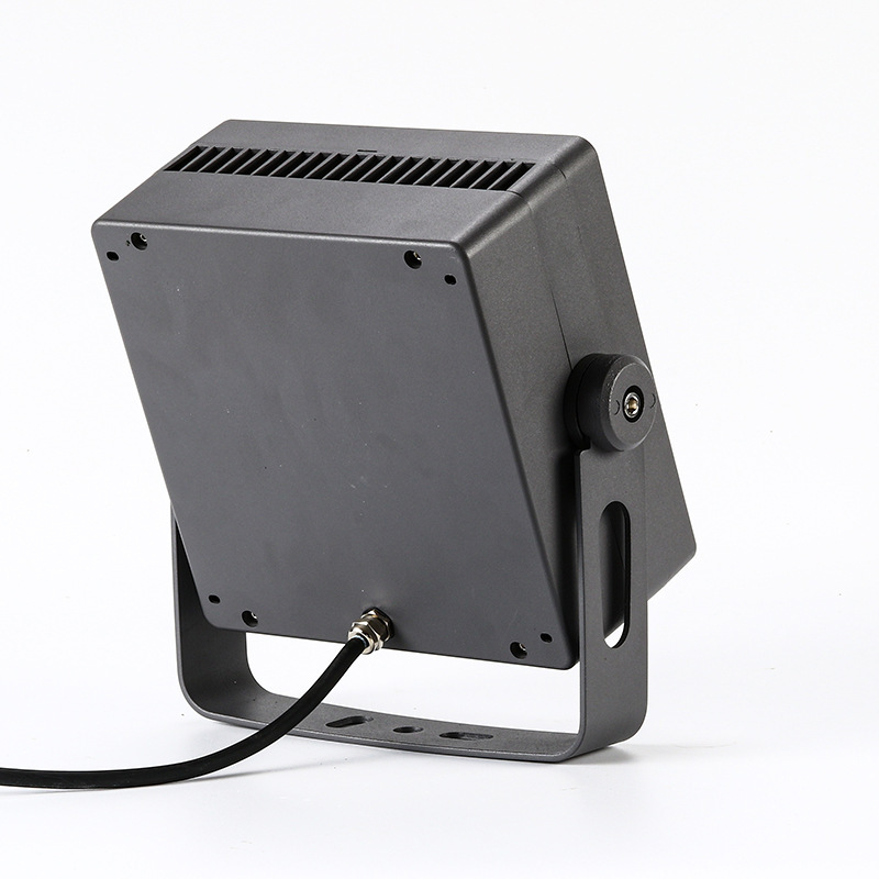 Square dizziness-proof LED light 32W48W72W outdoor waterproof projector DMX512 4x4 with a tree light