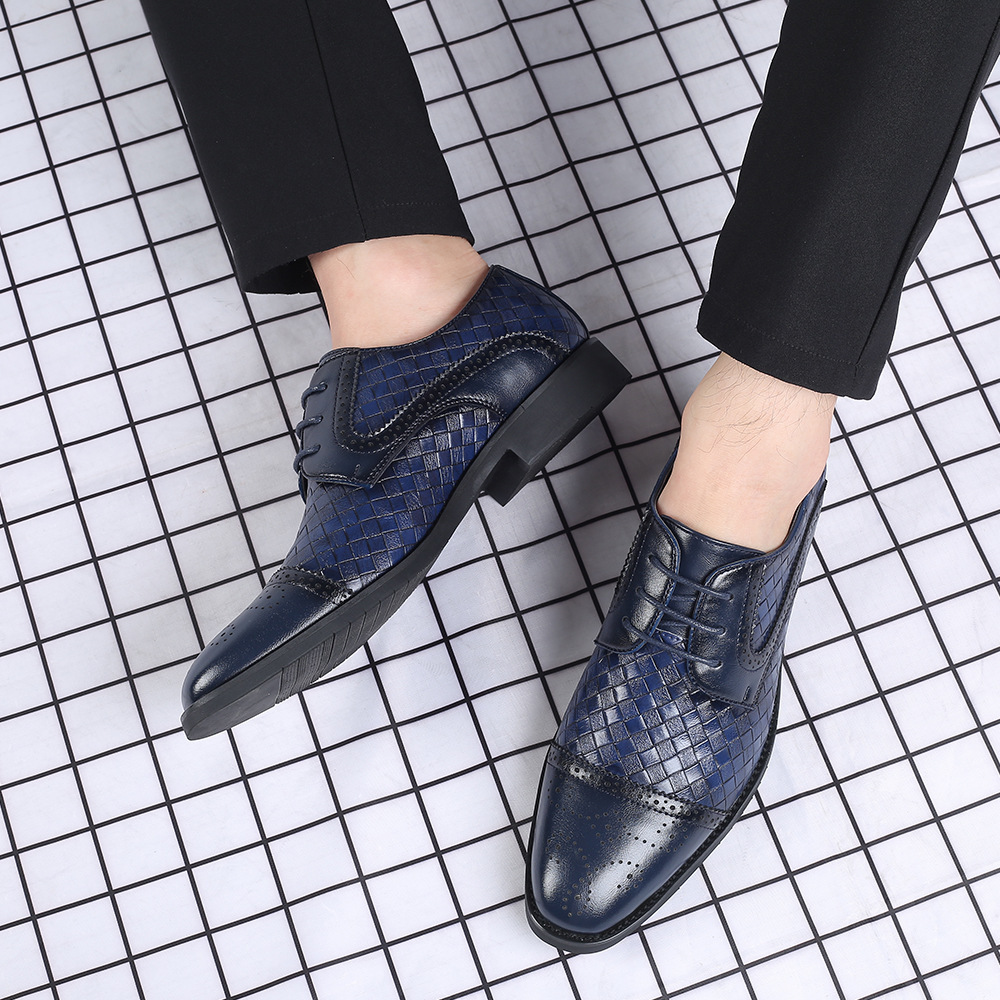A new 2023 male-style free-and-skin shoes, sewn together with large-size shoes for cross-border foreign trade.