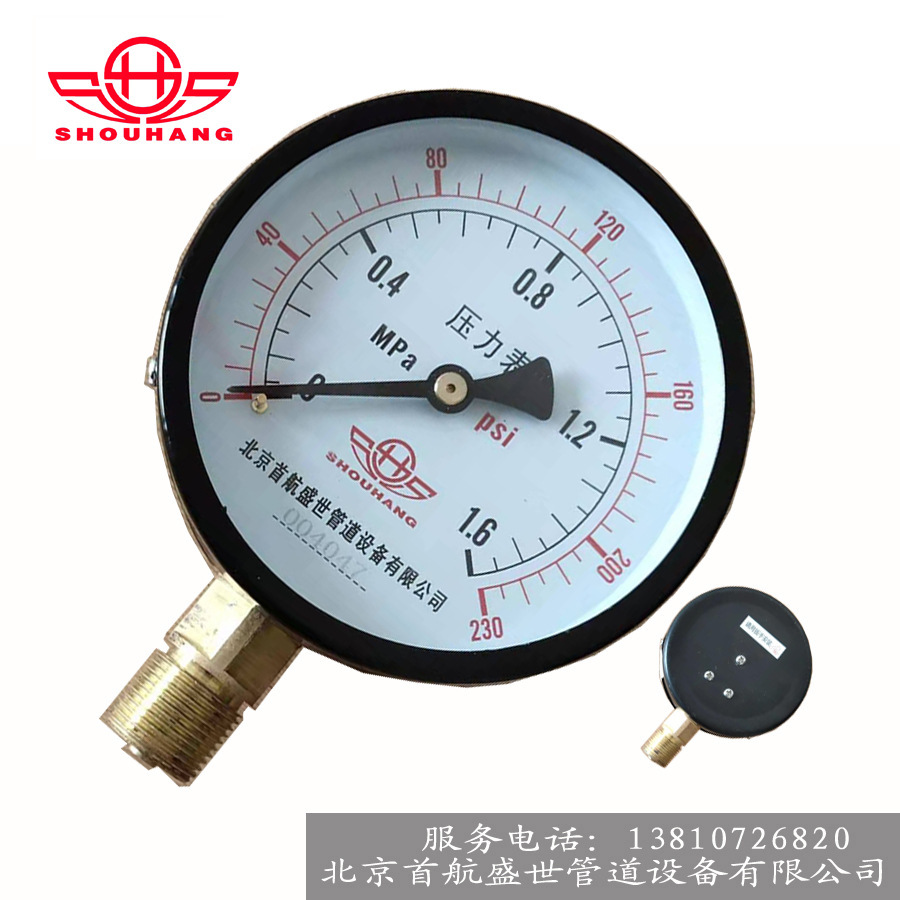 Bàn áp suất Y-100, 1.6 MPa