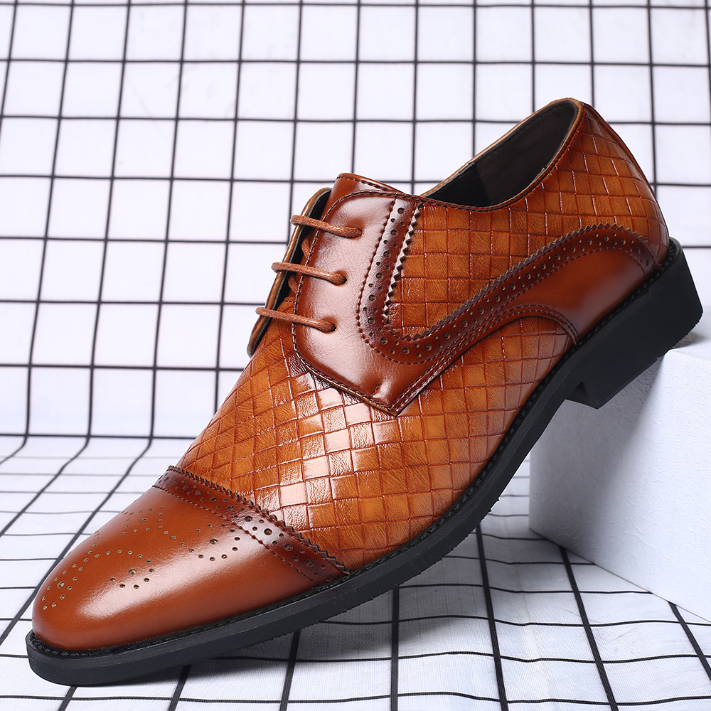 A new 2023 male-style free-and-skin shoes, sewn together with large-size shoes for cross-border foreign trade.