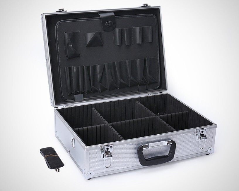 Supply, aluminium alloy toolbox, instrument box, equipment display box, document receipt, handheld password lockbox.