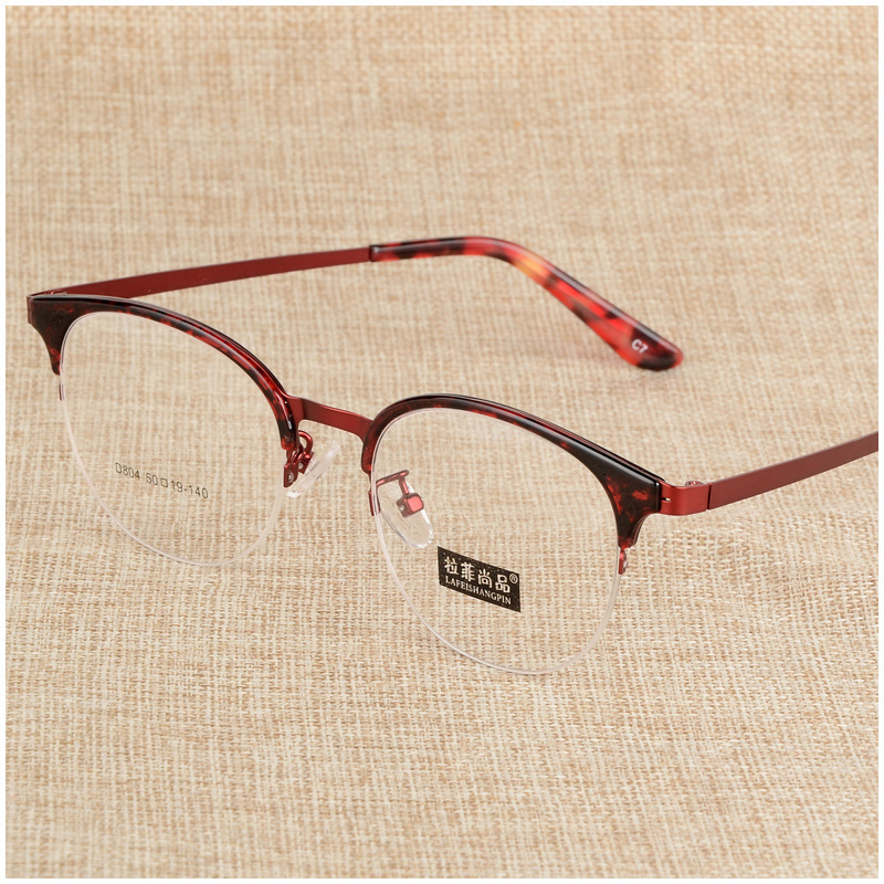 The Han version of the hyperlight lens, TR90 ultra-metallic retrospect lens frame.