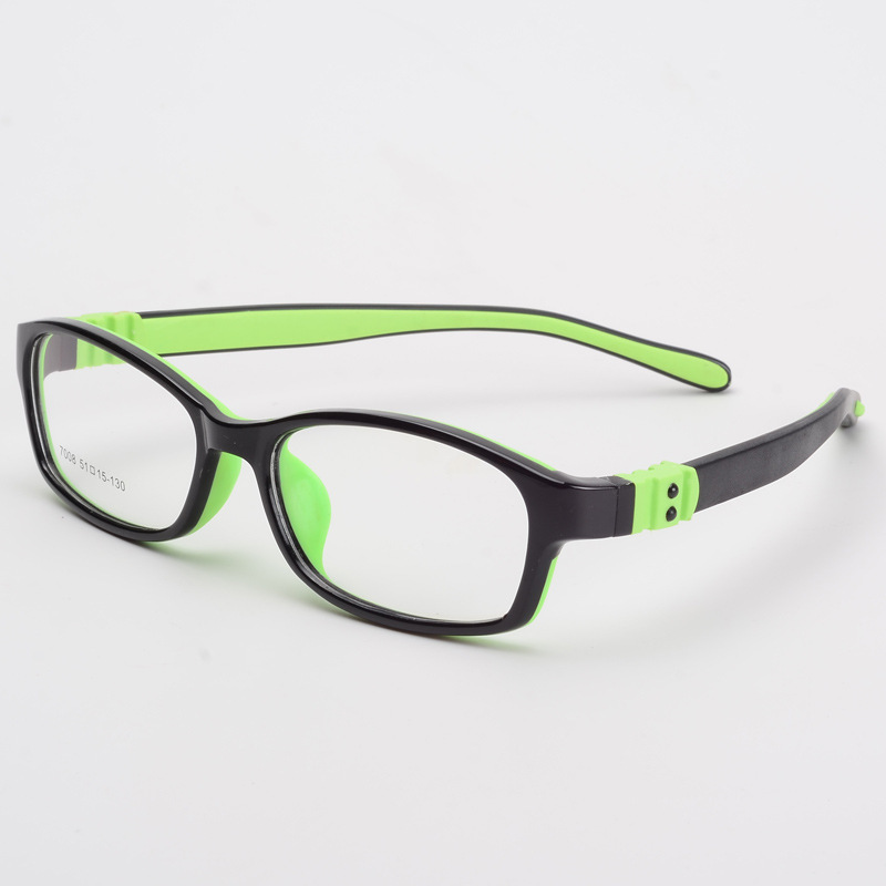 Children ' s glasses frame silica, full frame glasses frame soft and comfortable for boys and girls with near-sighted and weak visions