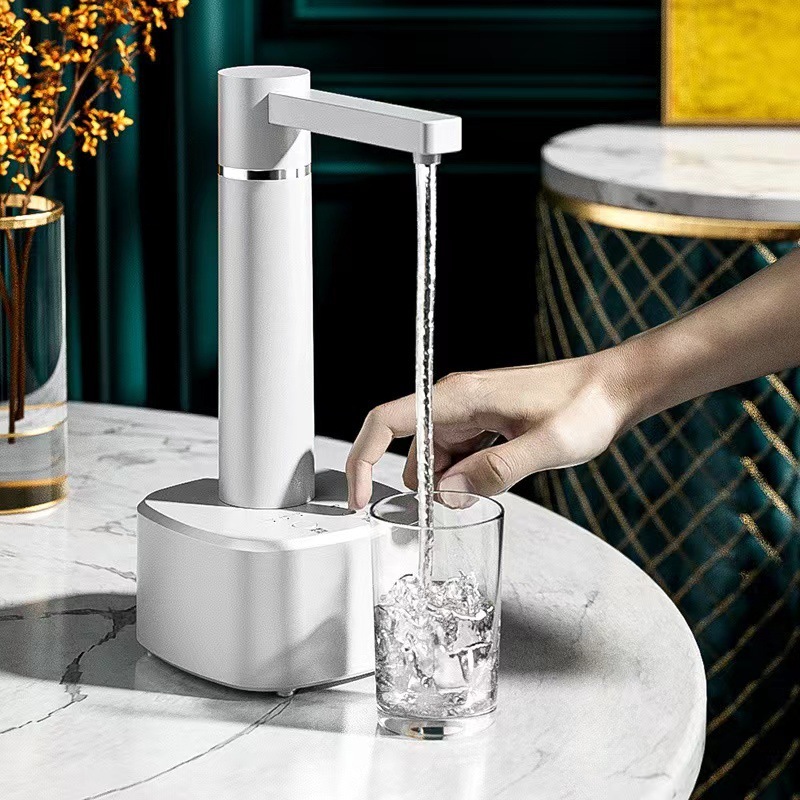 Smart pump can rotate the USB recharge bucket table, double-charger automatics customize across borders