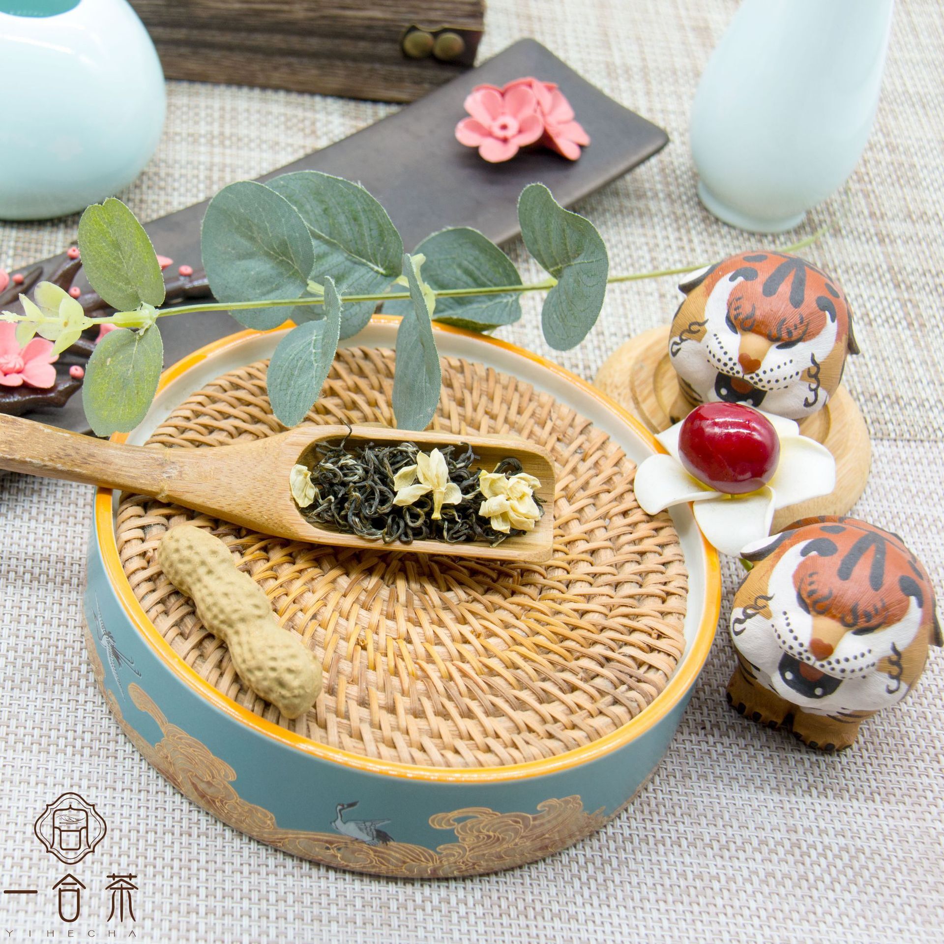 Đây là trà Jasmine mới và trà mới ở thành phố Nghiêm Châu, Quảng Châu.
