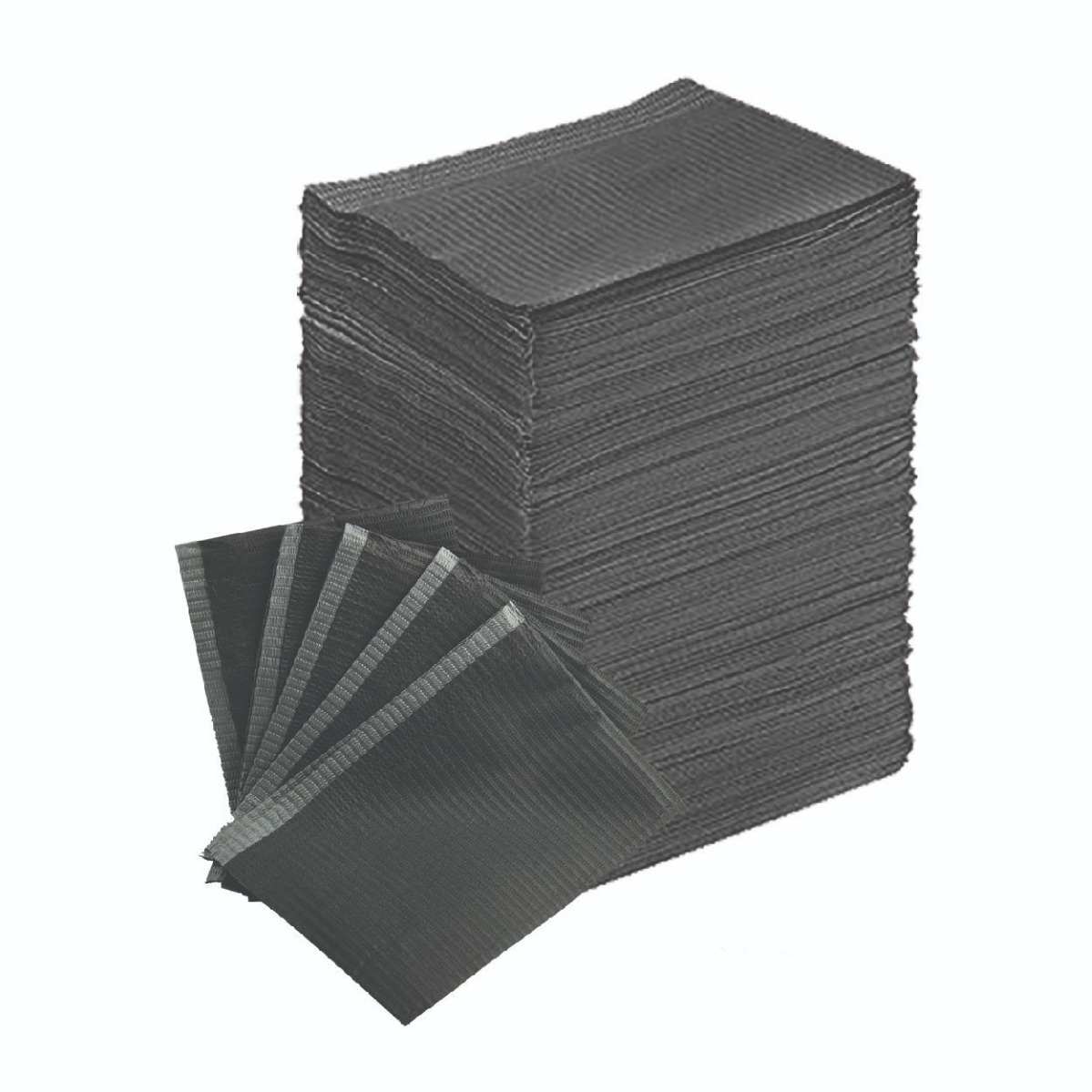 Wholesale of a single-time dental scarf and dental enveloping of a black membrane composite pad tattooed by a manicure factory