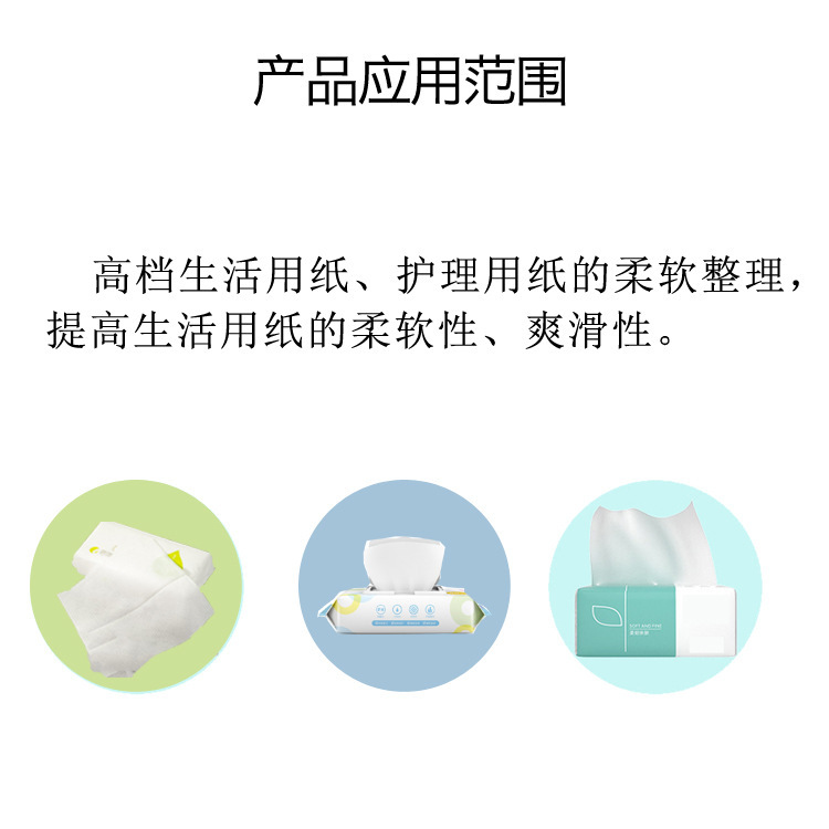 For high-quality toilet paper, napkins, living paper, anti-static power, paper softener, Goon 1650.