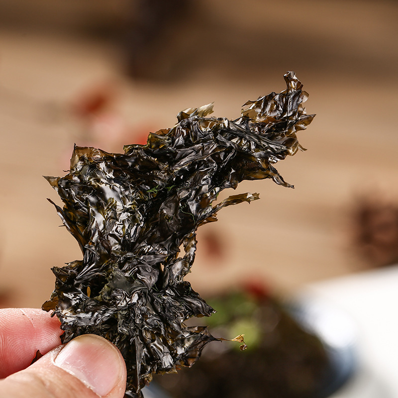 뚱 베어 Po 's veggie-free and white-cleaned, veggie 기반 해산물, 100g 고기 정제.