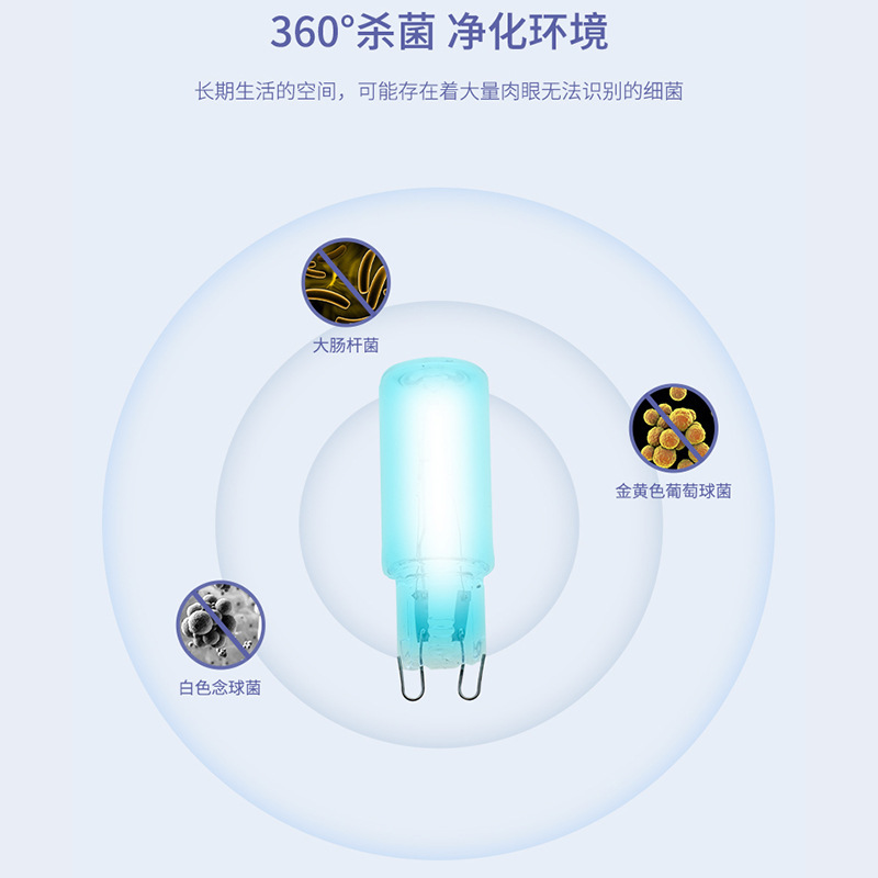 Ultraviolet bacterium beads disinfected with UV3 UV3 UV3