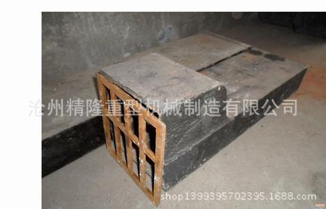 Professional production of cast iron, rectangular, bridge, high-speed drainage