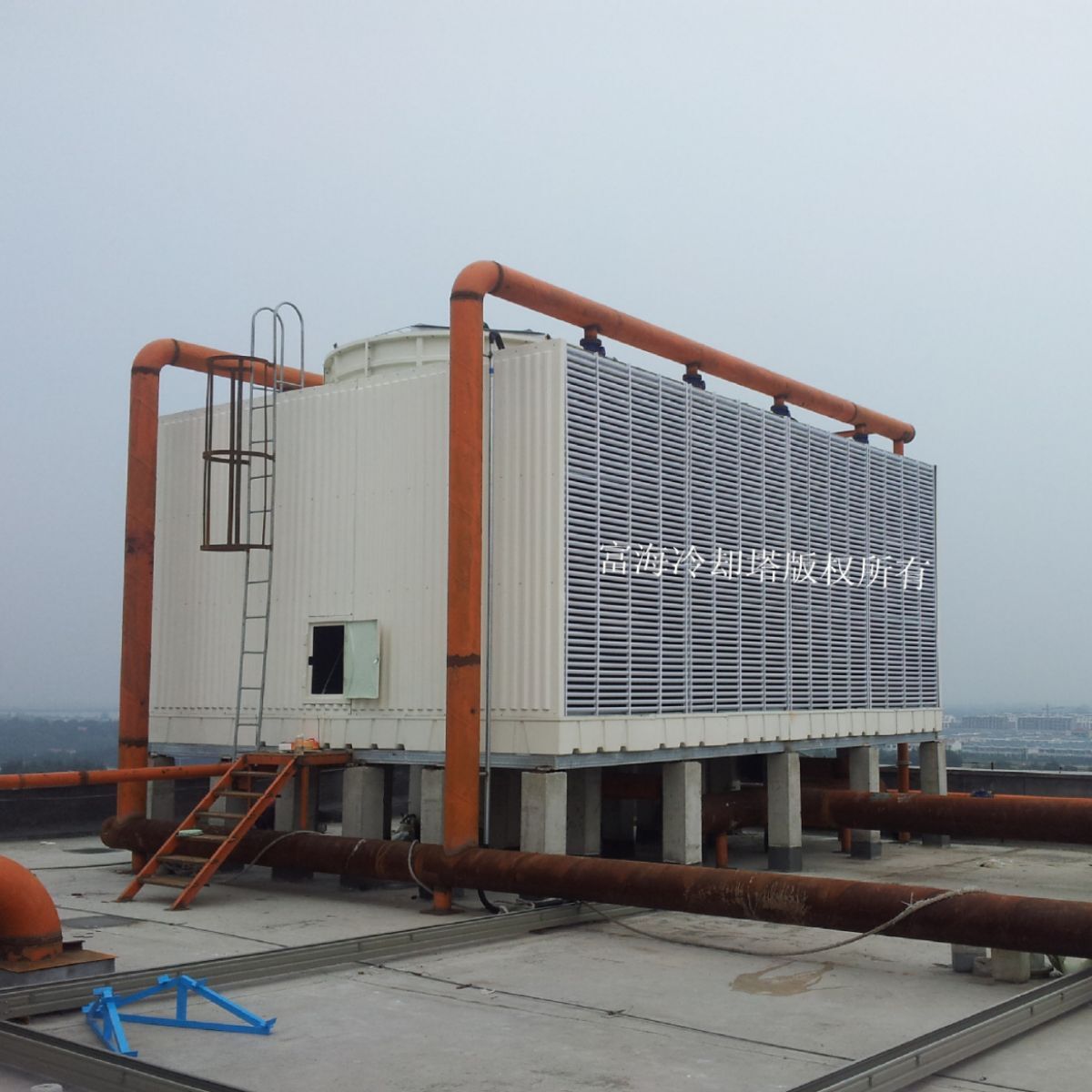 Supply of DBNL 100/150/200 tonnes round-flow cooling tower