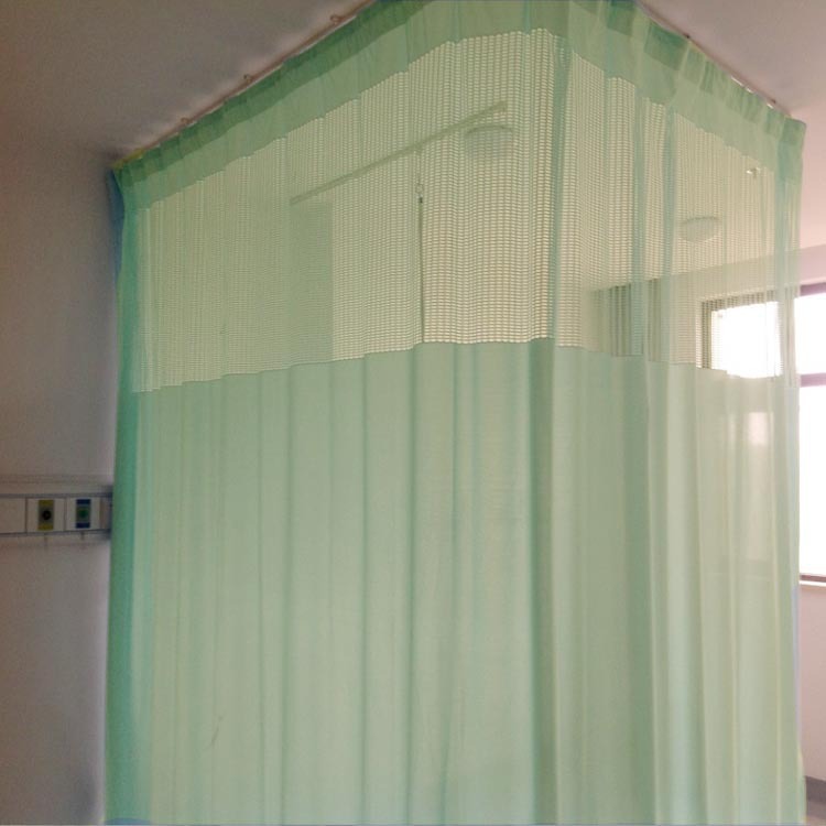 Permanent flame retardation of GB20286-B1 medical curtains