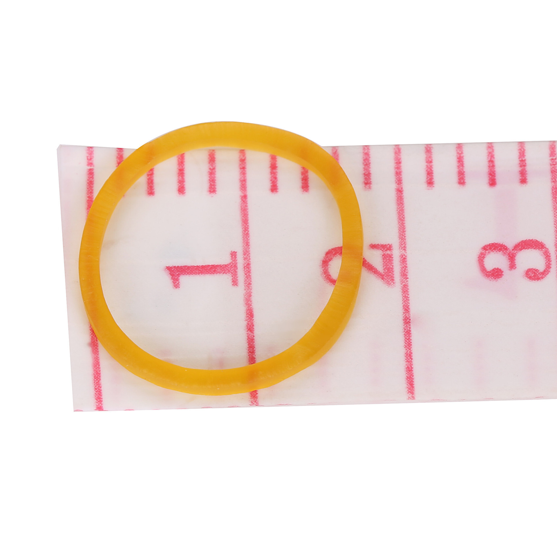 *08*1.4 Yellow rubber band manufacturer, wholesale rubber band rubber ring