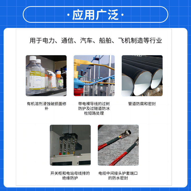 1 kv of corrosive, green, yellow, water-resistant electrical cable combined insulation in heat bands