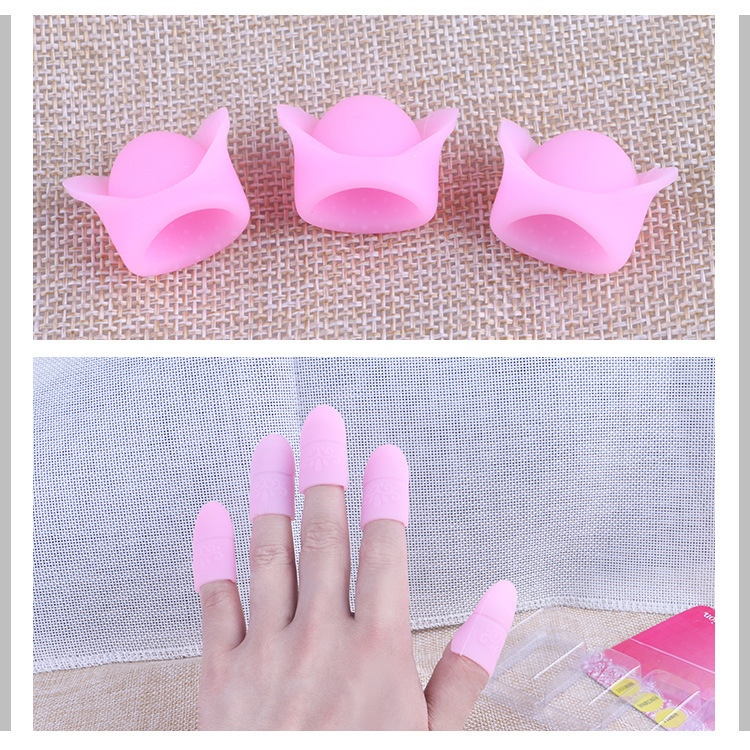 Manure tools for nail removal and nail polish for nail removal with soft silicone for nail removal