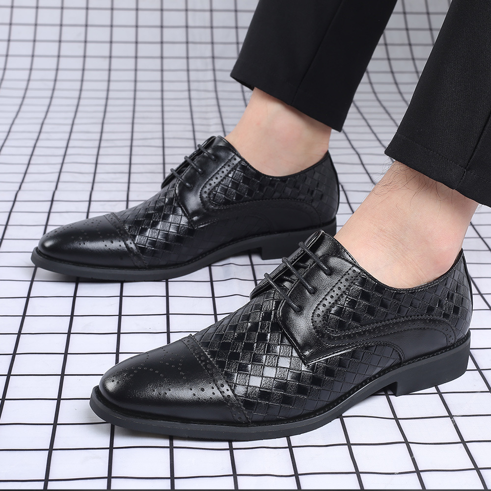 A new 2023 male-style free-and-skin shoes, sewn together with large-size shoes for cross-border foreign trade.