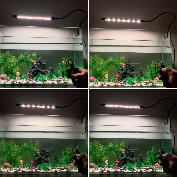 Superlighted fish tank lamps with full-spectrum water herb lamps, aquarium light controller.