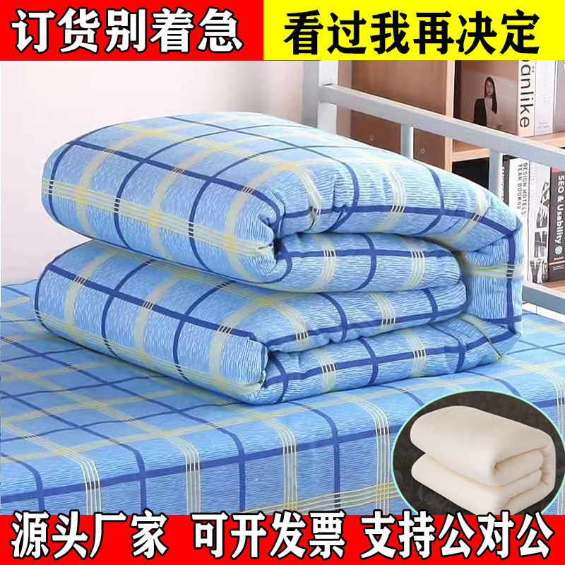 Cotton cho ra vào ký túc xá của nhà máy, được bảo vệ bởi công trường sưởi ấm, bởi chăn bông.