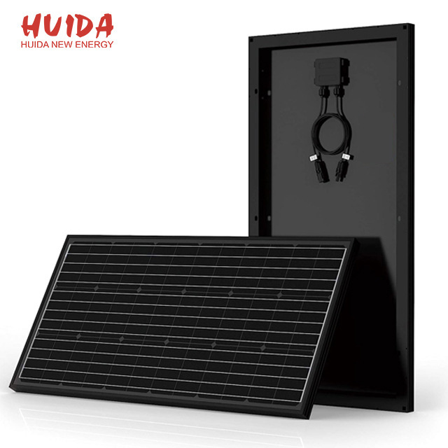 All-Black Solar Component 400W Single-Crystal Silicon Processors Directly Sell Photovolt Power Exporting Solar Panels