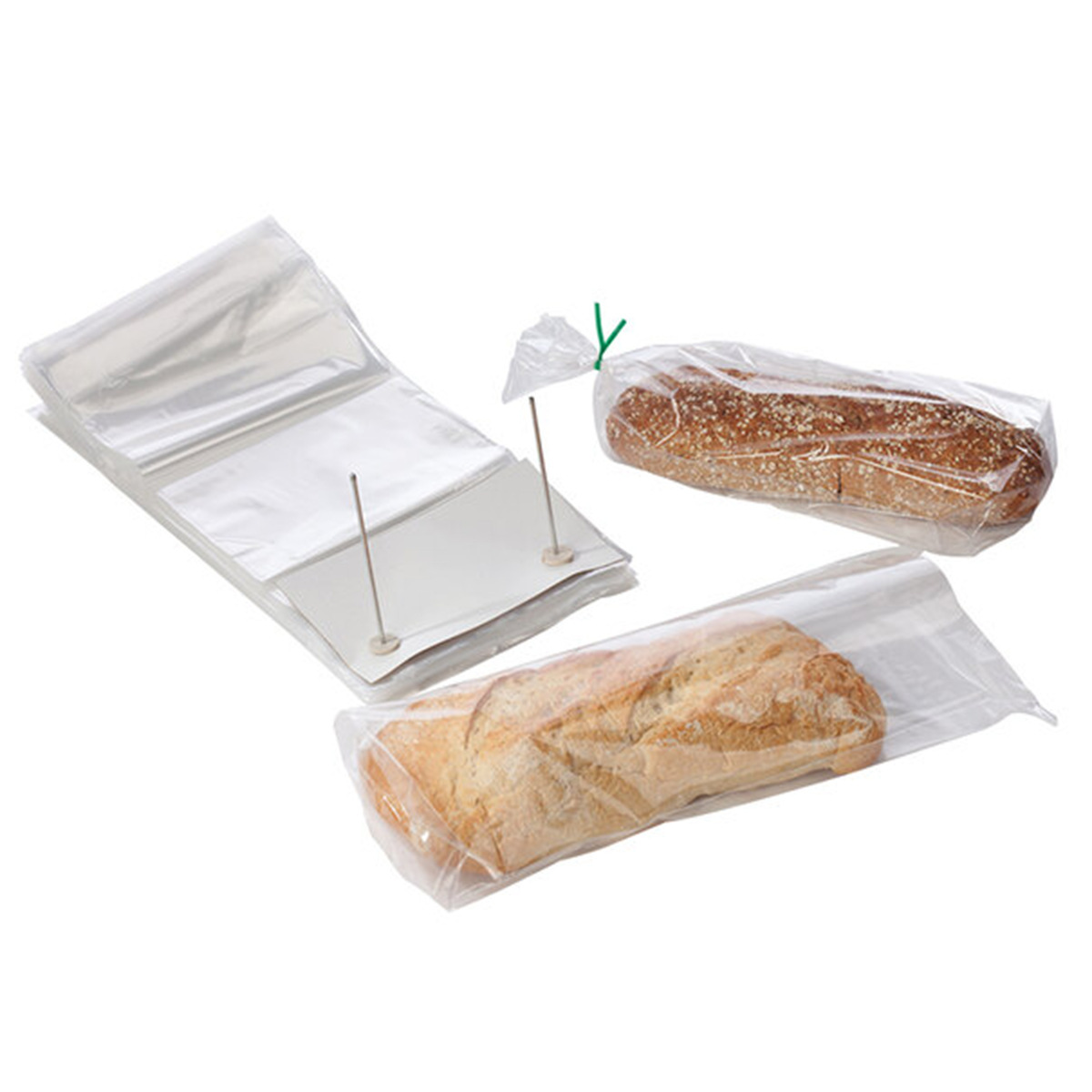 Cross-border foreign trade LDPE bread bag micro-perforcing cardboard-mounted plastic bag