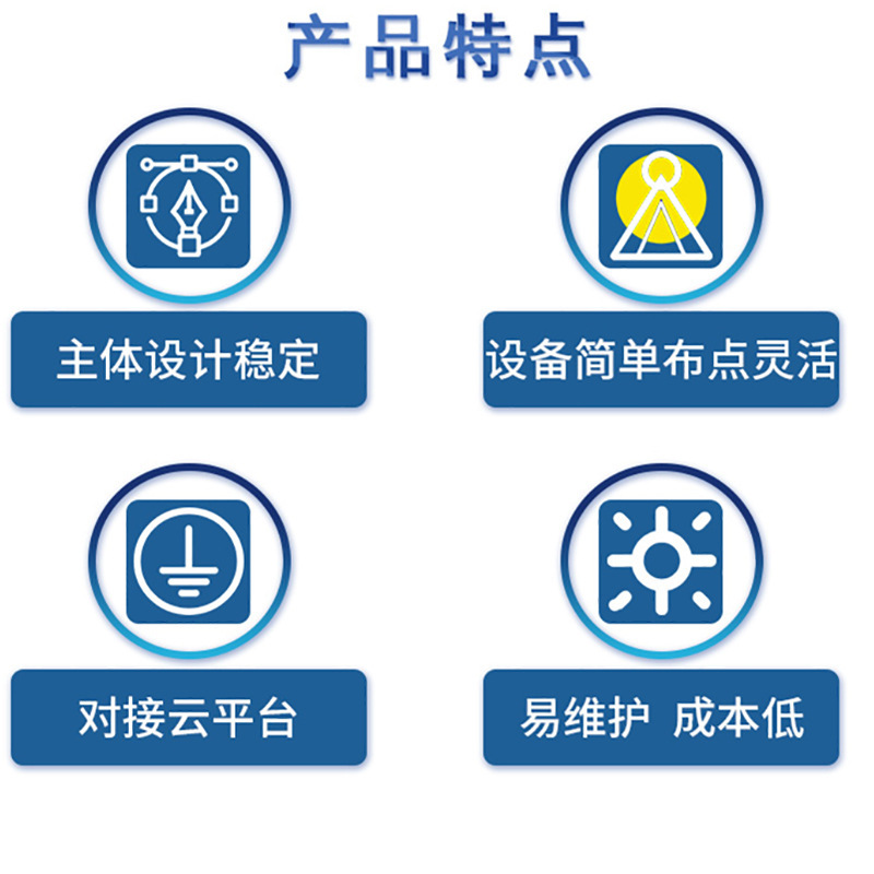 新普惠一體式超聲波液位計變送器在線檢測水深水位傳感器檢監測儀