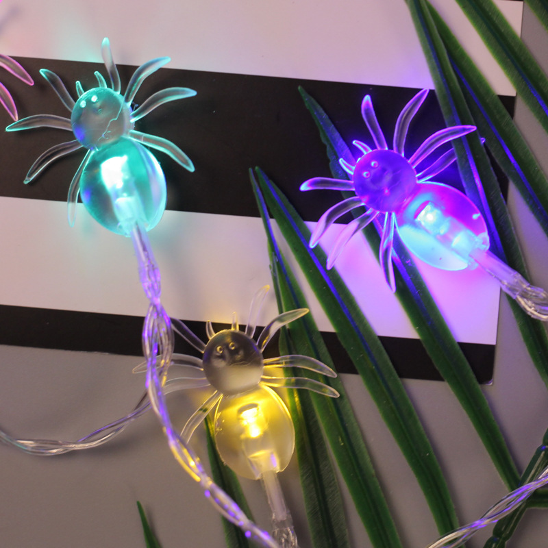 LED Ultraviolet Spider-Strait-Screeching Garden Decoration Battery Lamp controlled USB solar lamp