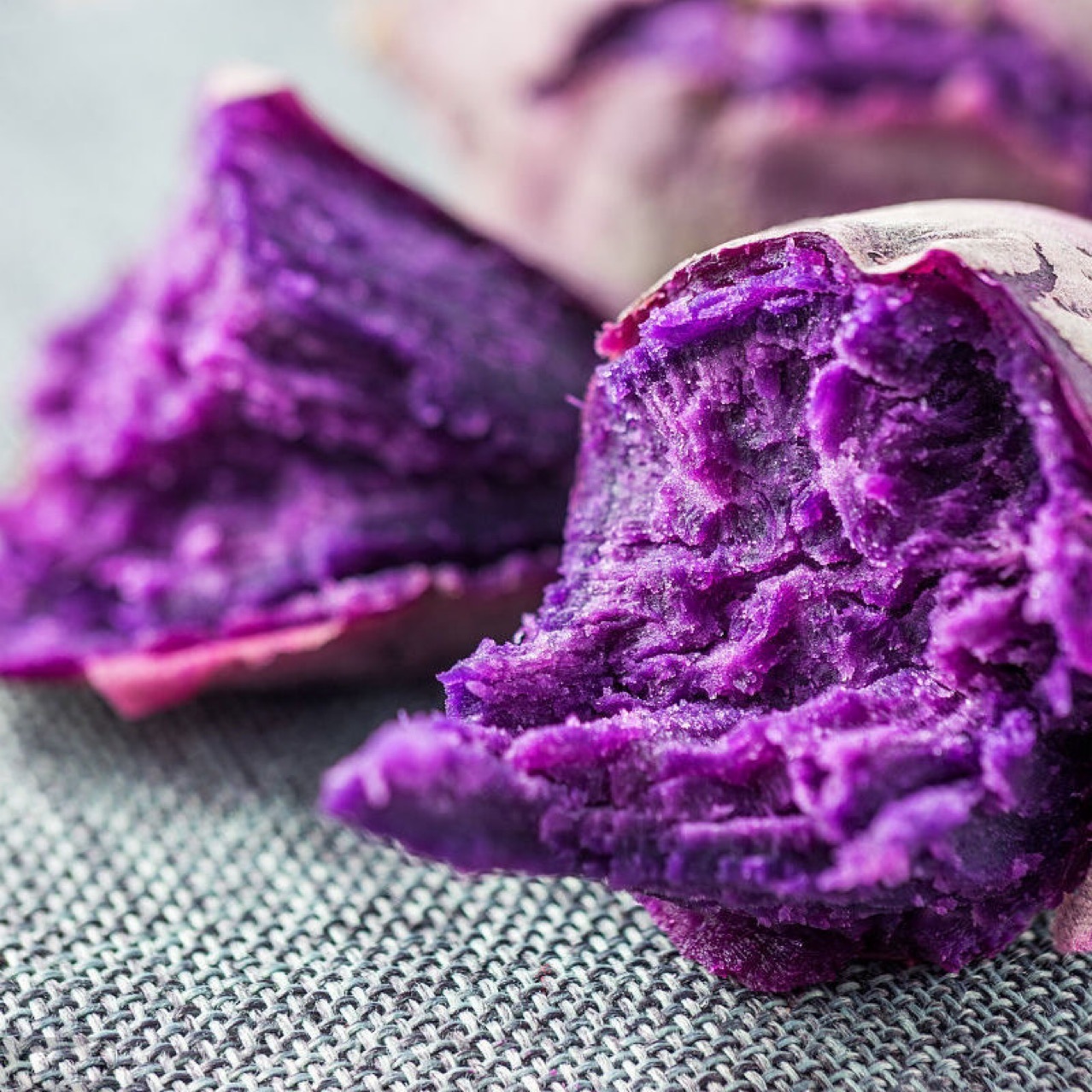 violet violet, fresh salsa, sweet sweet potato, three-and-a-half pounds.