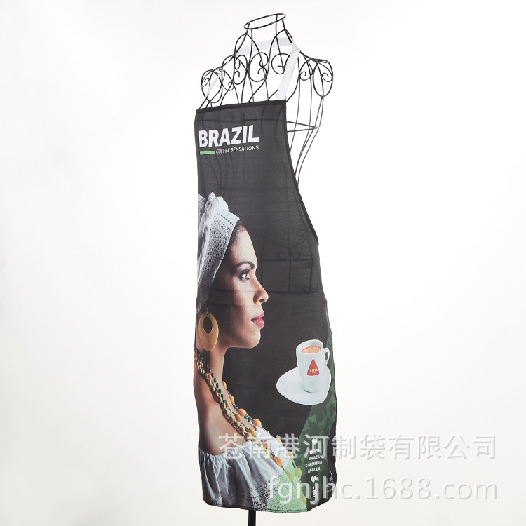 The factory's specialty is a cotton-covered apron.