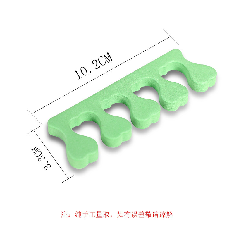 美甲工具桃心分指棉海綿分指器愛心分指器隔趾棉mottery