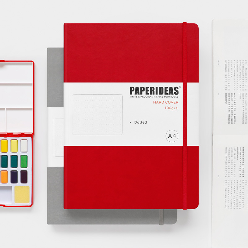 PAPERURAS Một cuốn sổ tay dày 4 với hồ sơ hội nghị dày