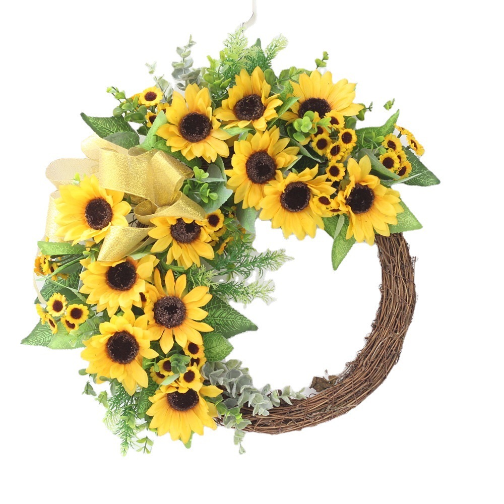 The new Van Goh Sunflower Ring 50CM19 ประตูดอกทานตะวันขนาดกลาง ฉาบผนัง