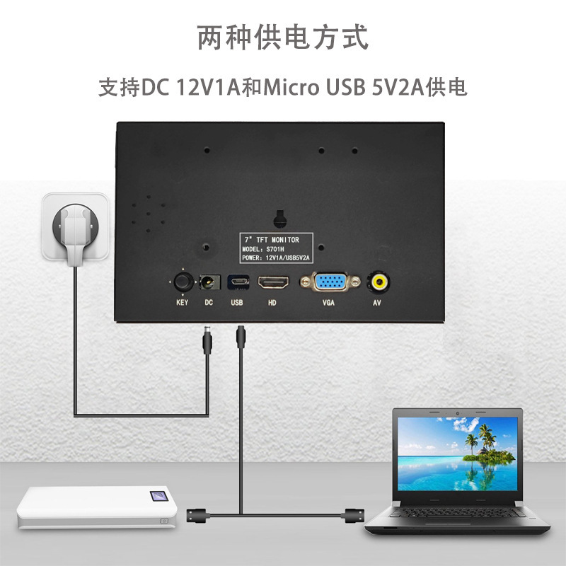 ค่าชดเชยสูง 7 นิ้ว จุดต่าง ๆ ของ G+G PACT ฝังเครื่องสัมผัส HDMI