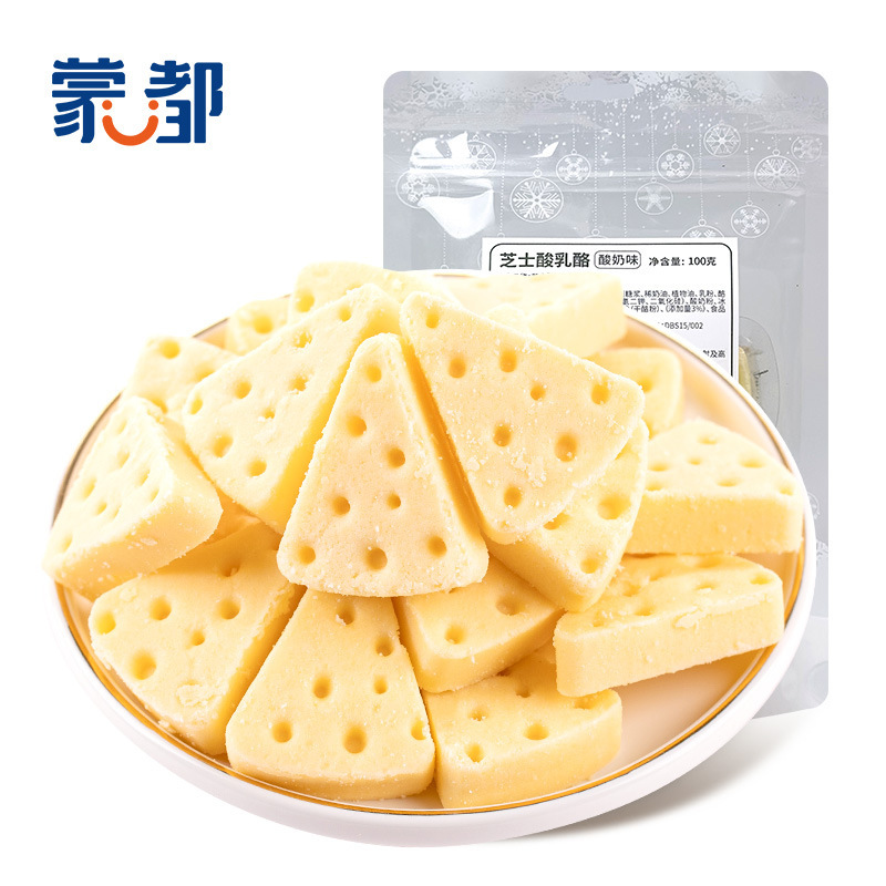 Mondo, sữa Mông Cổ, phô mai, phô mai trái cây, 100g/bag, bao bì độc lập, chuyên môn bên trong Mông Cổ.