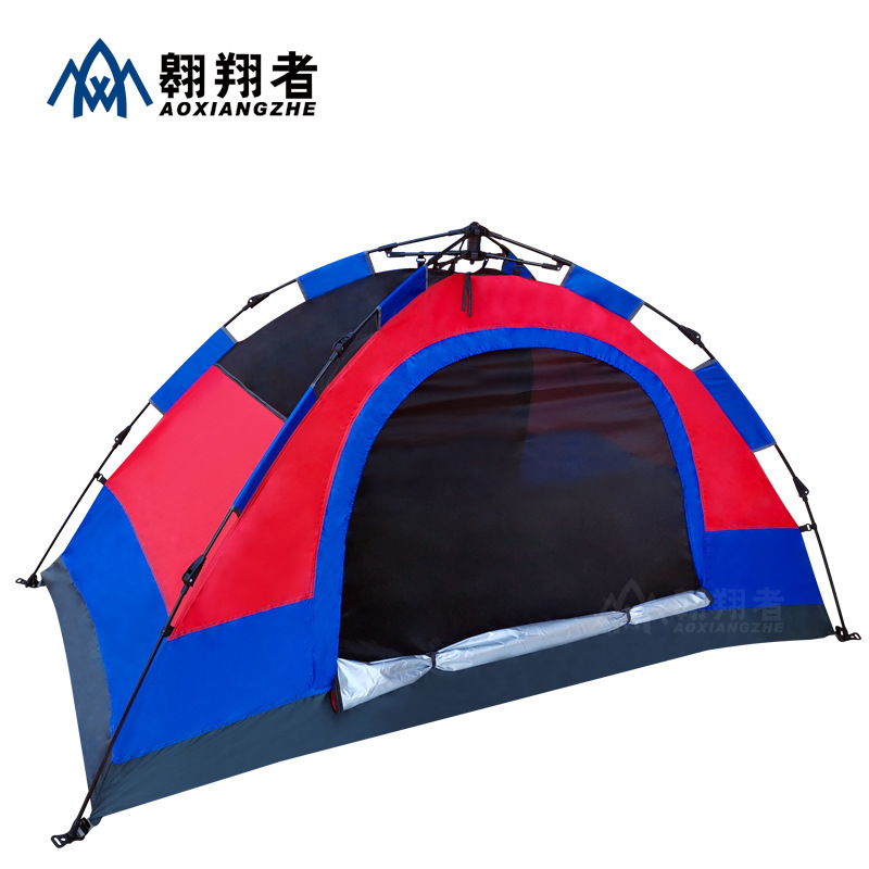 Toàn bộ hỗ trợ in những cái lều đôi tự động tại các lều đỏ và Xanh.