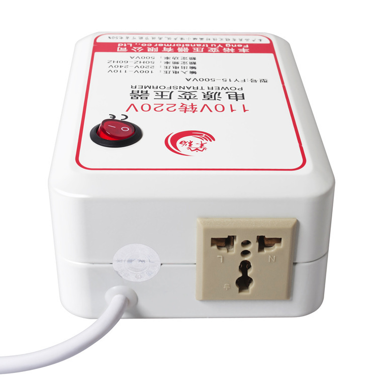 Power transformer full power 500w 110v to 220v domestic electrical voltage converter