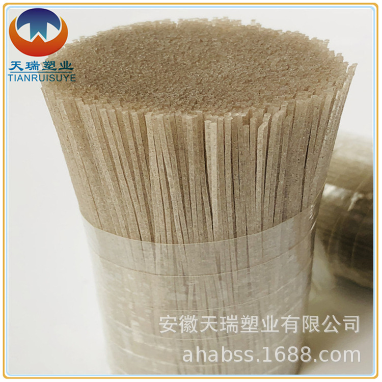 【刷丝生产厂家】杜邦磨料丝尼龙PA612 0.7mm 120#目氧化铝抛光