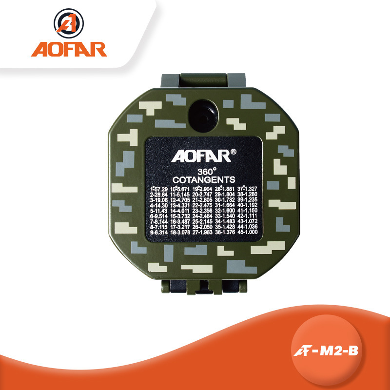 AOFAR (Ophia) AF-M2-B เข็มทิศ Gologic สําหรับการสํารวจทางธรณีวิทยาชั้นสูงหลายรูปแบบ