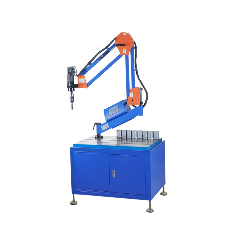 智恒加工定制万向自动攻丝机卧式机械臂电动攻牙机M3-M16打牙机器