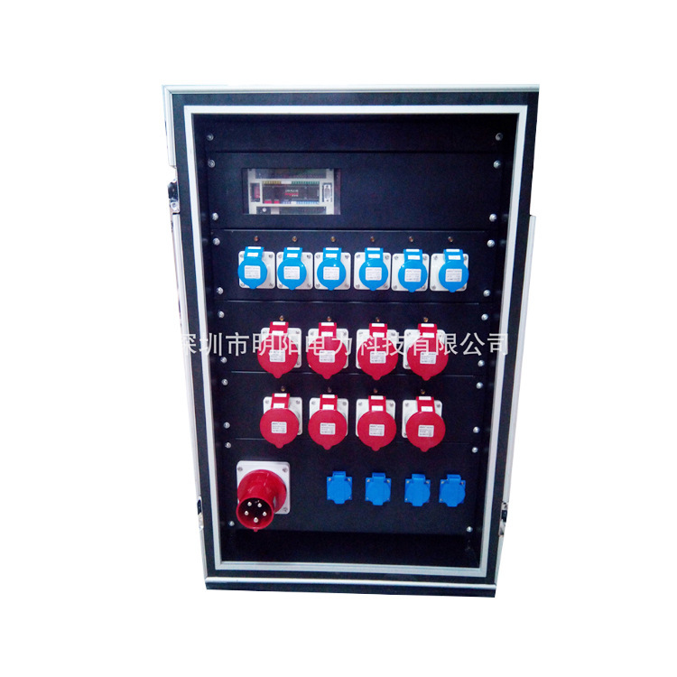 Electrical transmission equipment distribution cabinets for electricians in the stainless steel waterproof-plugs in the secondary distribution tank