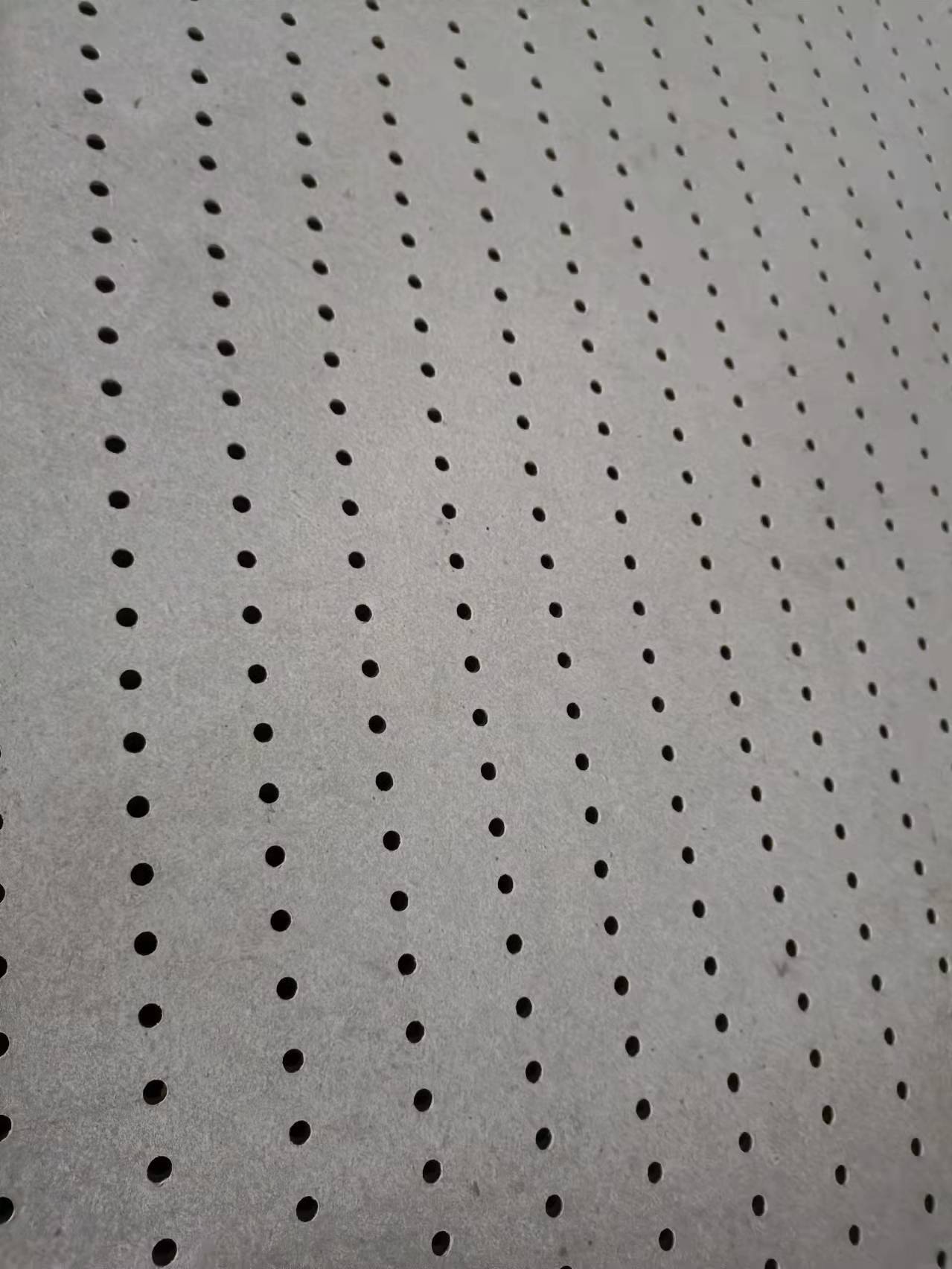 Fibre-cement perforated perforation soundproofing, fire-proof silicate shielding, large fc perforation