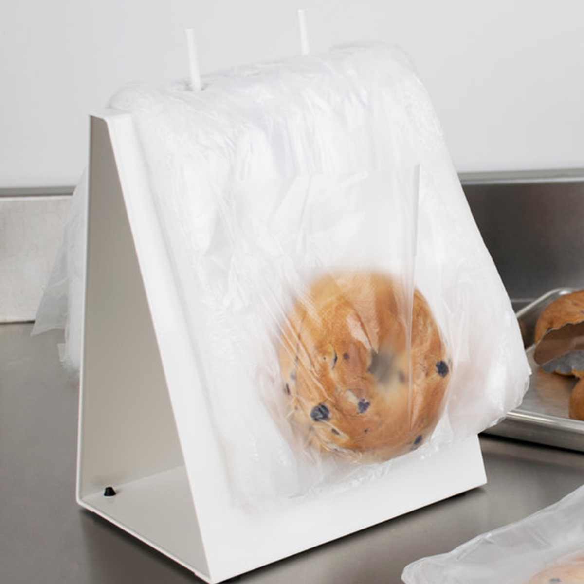 Cross-border foreign trade LDPE bread bag micro-perforcing cardboard-mounted plastic bag