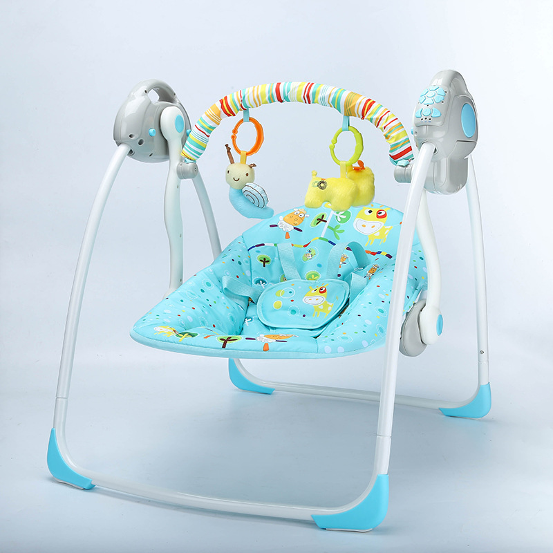 Baby multi-purpose Cradle, electric swing chair plastering the newborn baby sleeps in a rocking chair