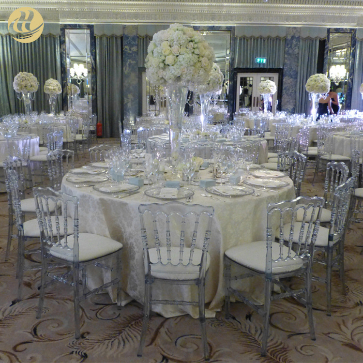 The factory's out-of-home wedding, the Akley chair, the Visible Crystal Stool.