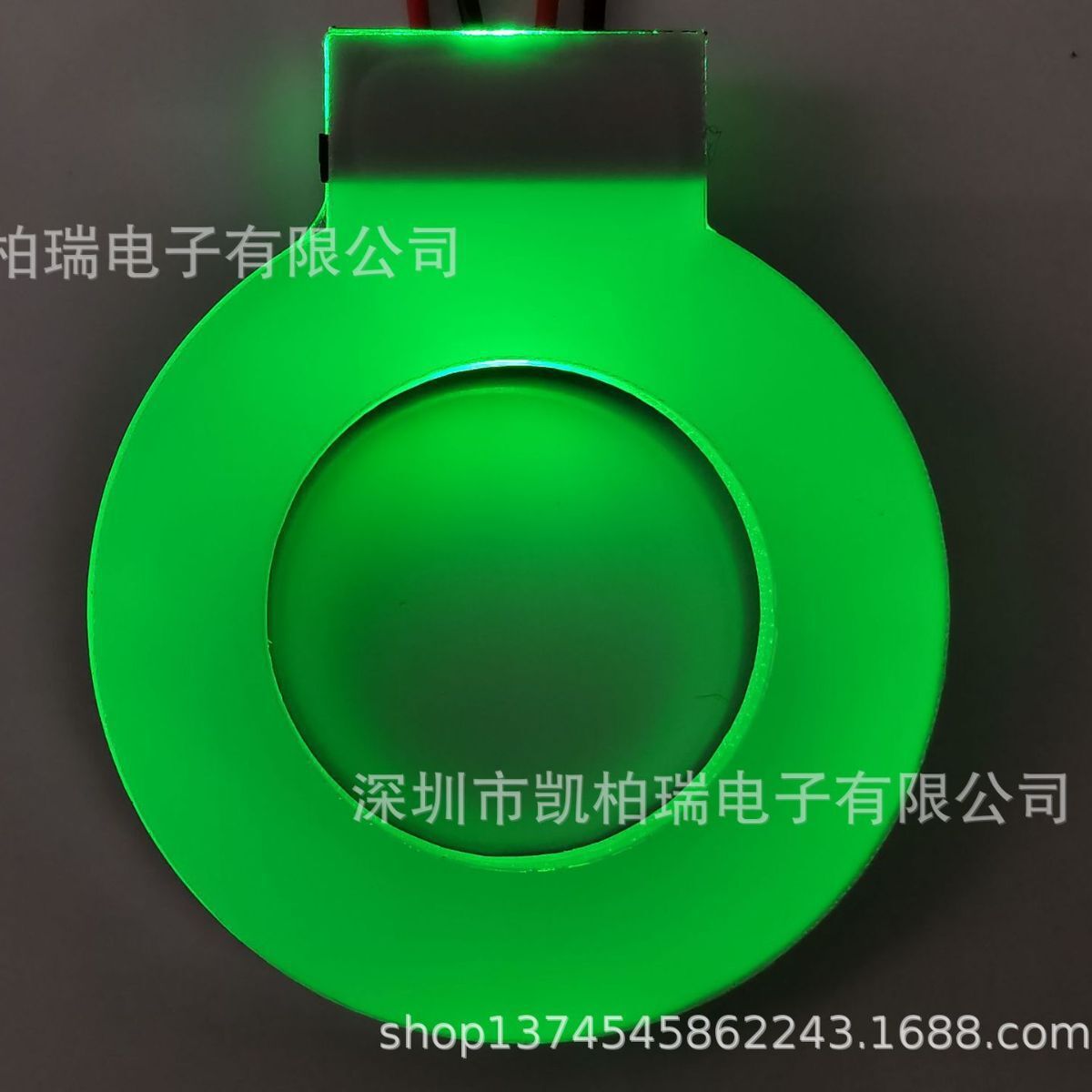 Earboard luminescence, backlight source for headset, backlight source for foreign guidance panels